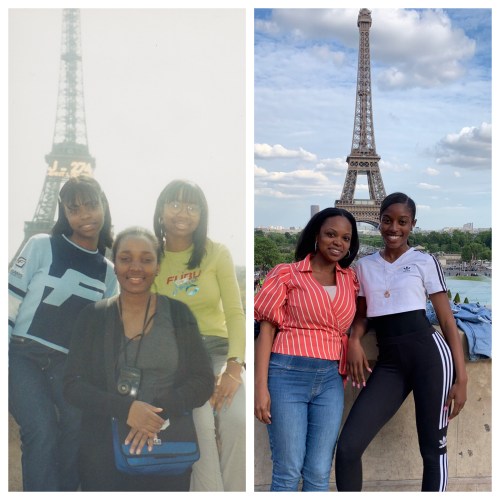 eiffel tower before and after